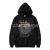 Spider Hoodie Young Thug 555555 Men Damesontwerper Fog Hoodie Hoogwaardige schuimprint Spider Web Grafische roze trui Sweatshirts Y2K PULLOLLS GRAAG S-XXL 8BRR.