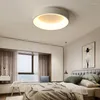 Lévils de plafond LED Modern Simple Master Bedroom Light Net Red Ultra-Thin Circular Creative Luxury Living Room Momening Lighting