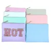 Cases CustomizablePersonalized Letter Patch Nylon Waterproof Household Cosmetic Bag Party Small Object Storage Bag