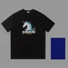 メンズTシャツメンデザイナーTシャツメンズとレディースシャツファッショナブルレタープリントラウンドネック黒と白の短袖Tシャツメンズ特大の女性用Tシャツ22B