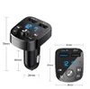 S5 FM TRANSMERTER AUX MODulator Bluetooth Handsfree Car Kit Audio MP3 Player avec 3,1a Chargeur USB Double chargeur USB avec paquet de sacs