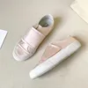 Casual Shoes 2024 Summer Satin White Sneakers Flat Thin Canvas Women's Fashion Vulcanized