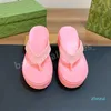 Flip Flops Designer Women Platform Женщины резиновые сандалии Желли мини -тапочки скользят летние сандалии