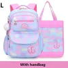 Taschen 2 Größe niedliche Mädchen schultschule Kinder Grundschule Rucksack Taschen Kinderbuch Buch Tasche Prinzessin Schoolbags Mochila Infantil