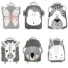 Backpacks Custom Animals Cartoon Sac à dos pour les enfants avec un nom personnalisé Back Bookbag Mignon Backpacks personnalisés Casual Daypack Casual Day