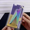 Stainless Steel UV Gel False Nail Tips Trimmer Clipper Edge Cutter Nail Art Manicure U Word Rainbow Gold Silver Tools