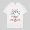 Mens t shirt designer tshirts casablanca t Shirts fashion men casual t-shirts Street Tennis Club casa blanca shirts Luxury shirts shortsleeves sweatshirt XXXL-4