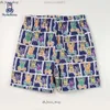 Psychologiczne spodenki króliczki Projektant szorty męskie spodnie plażowe Skull Rabbit Flower Pants European and American Surfing Shorts Asian Size 251 853 881 166