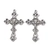 Charms 5 / 10pcs en alliage vintage pendentif pendants en strass foi religieuse pour bijoux de bricolage