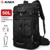 Backpacks KAKA Large Capacity Outdoor Mountaineering Laptop Backpack 50L Waterproof Oxford Cloth Men's Backpack