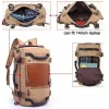 Backpacks New Large Capacity Canvas Backpack For Men Travel Rucksack Fashion Shoulder Handbag Outdoor Travel Bag Male Rugzak Luggage Bag