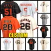 51 Jung Hoo Lee Baseball Jersey 28 Buster Posey 7 Blake Snell 26 Matt Chapman Giants 5 Mike Yastrzemski Barry Bonds Logan Webb San Franciscos Patrick Bailey Jorge Soler