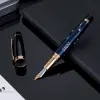 Pens HongDian Metal Fountain Pen HandDrawing Blue Magpie Iridium EF/ Fine / Bent Nib Ink Pen Excellent Writing Gift Pen for Business