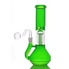 10,5 "Grands gréés givrants en verre épais Bongs arbre arbre perc en nid d'abeille Bong Dab Recycleur Recycleur Pipe d'eau Ashcatcher