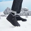 Casual Shoes Women Snow Boots Warm Short Plush Winter Women's Vulcanize Side Zipper Outdoor bekväm icke-halkad stor storlek