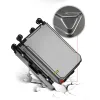 Luggage Dropshipping Fashion Aluminum Frame Trolley Universal Wheel Travel Box Trunk Solid Bags Password Luggage Boarding Check Suitcase