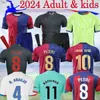 23 24 25 Lewandowski Soccer Jersey Cubarsi Lamine Yamal Gavi R. Araujo Camiseta de futbol Pedri Ferran 2024 Shirt da calcio Raphinha Men Kids 16-4xl