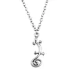 Colliers de pendentif 1PCS Collier Gecko Résultats de la chaîne de bijoux Longueur 43 5cm