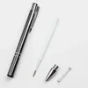 13 Kleur Aluminium Ballpoint Groothandel Pennen Studenten Stationerij Writing Ball Point Metal Pen Business Signature Advertentie Geschenk TH0378