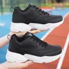 Chaussures décontractées Moipheng Platform Sneakers Femmes Light Black Autumn Taille 35-41 Chunky Woman Trendy Vulcanied