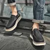 Casual Shoes Genuine Leather Loafers Mens Slip On 2024 Arrival Male Comfortable Groom Shoe High Quality Men Business