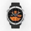 Sunroad G5 2023 Relojes Inteligentes GPS Sport Fast Charging Smart Watch med Silicon Strap IP67 Vattentät smartur för män Silver Dial Dial