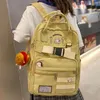 Mochila niña nylon bag bag -dade estudiante kawaii impermeable laptop moda de viajes femenino