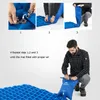 Outdoor Camping Inflatable Cushion Moisture-proof Sleeping Bag Mattress Mat Pad With Inflatable Bag For 2 Persons 240416