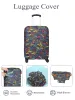 Accessories Luggage Cover Stretch Fabric Suitcase Protector Baggage Dust Case Cover Suitable for1830 Inch Suitcase Case Travel Organizer
