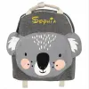 Backpacks Custom Animals Cartoon Sac à dos pour les enfants avec un nom personnalisé Back Bookbag Mignon Backpacks personnalisés Casual Daypack Casual Day