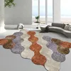 Carpets Living Room Table Basse chambre Crystal Velvet Mat de sol