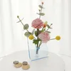 Vazo Çiçek Konteyneri Temizlenmesi Kolay Kararlı Nordic Style Masaüstü Çiçek Vazo Bitki Tutucu Ev Dekor