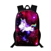 Tassen Cartoon Unicorn Children School Tassen voor tieners jongensmeisjes school rugzak universum Galaxy Kids Book Tassen Casual rugzakken