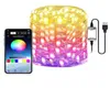 LED -strängljus Smart WiFi Remote App Bluetooth Control Home Multimodes Color Changing Music Sync Marquee Strip Light for Chri8071262