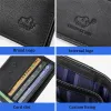 Purses BISON DENIM Genuine Leather Men Wallet Fashion Cowhide Coin Pocket Card Holder Men Bifold Purse High Quality Short Wallets N4502