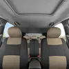Крышка автомобильного сиденья покрывает 5-местный тканевый материал удобный и дыхание все включает в себя стиль девять цветов может выбрать детали для отделки интернала