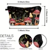 Wallets Cute 3D Mushroom Pencil Bag - Waterproof Toiletry For Women & Girls Portable Travel Cosmetic Organizer With Fun Pattern