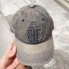 Luxus Baseball Cap Designer URL Ball Cap Women Mode gewaschene Denim Entenzunge Mütze Sport Stickerei Sun Hut Paare Freundinnen hohe Qualität