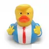 Party Favor Creative Pvc Flag Trump Duck Bath pływające zabawki wodne Zabawne zabawki