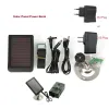 Carregador de painel solar externo de câmeras ao ar livre US/UE Plug 1500mAh 9V Carregadores para a câmera da trilha de caça ao Suntek HC801 HC900 HC700 HC550 HC300