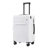 New multi-functional front opening mount case, sturdy and durable, student luggage, universal wheel travel lever, password box