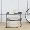 Organisation 3tis Cuisine Rackage de rangement d'angle d'angle de rangement étagère de rangement de table de table de vaisselle du support de salle de bain.