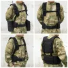 Tillbehör Taktisk bälte Militär armé Airsoft Molle Belt Gear Män som jagar Multiuse Combat Equipment vadderad bälte justerbar