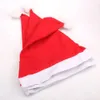 Santa Hat Christmas pluche decoratie claus cosplay hoeden kinderen decoraties caps volwassen rood dikke cap festival feestbenodigdheden th1031 s s s s