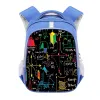 Bags Math Formula Backpack Boy Chemistry Experiment 3D Printing School Daypack Teenagers Like Science LargeCapacity School Bag