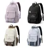 Taschen 2023 Neue Doppel -Gurt -Umhängetasche Student Rucksack Leicht Nylon School Taschen Reise Pack Mode vielseitige Taschen