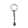 Keychains 1pcs Guitar Charms Keychain For Bags Pendant Jewelry Making In Ring Size 28mm