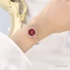 Нарученные часы Quartz Watch Бесплатные корректировки браслет -ремешок для женщин для женщин