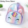 Bags Pink Unicorn Children Backpack for School Colorful Animal Lovely Kindergarten School Bags Girls Bookbag Kids Mini Backpacks Bag