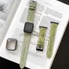 Tasarımcı Saat Aksesuarları Saat Bantları Desenli Mektup G Apple Watch Strap 44 45 42 41 40 38 49 mm PU Deri Serisi 8 7 SE 6 5 4 3 2 1 SATIŞ BANT BAND BANT BANT BANT